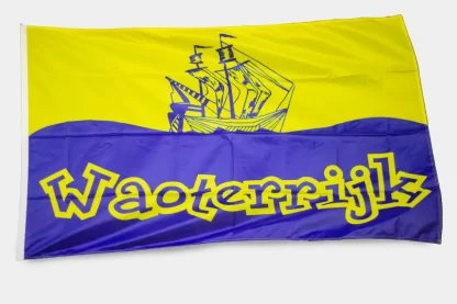 De officiële Waoterrijkse vlag